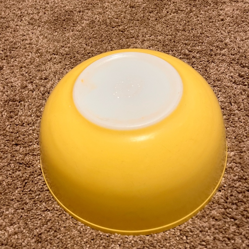 Vibrant Yellow Bowl
